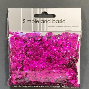 Simple and Basic Sequins – Pink