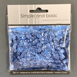 Simple and Basic Sequins – Pale Blue