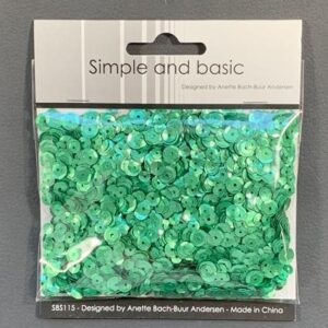 Simple and Basic Sequins – Pale Green