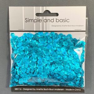 Simple and Basic Sequins – Turquoise