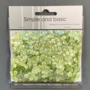 Simple and Basic Sequins – Spring Green