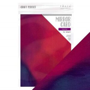 Craft Perfect – Iridescent spejlkarton – Purple Rain A4