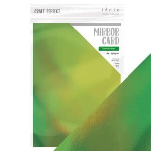 1 ark Craft Perfect Iridescent Spejlkarton –  Seafoam Green
