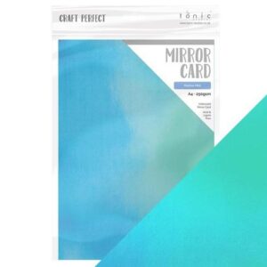 Craft Perfect – Iridescent spejlkarton – Marina Mist A4