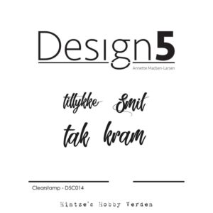 Design5 Stempel – Små tekster