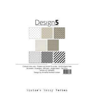 Design5 – Paperpad – 15×15 cm – Cosmic Latte