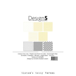 Design5 – Paperpad – 15×15 cm – Star Dust