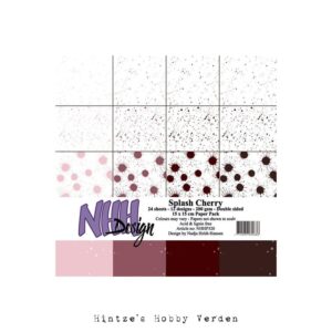 NHH – Paperpad – 15 x 15 cm – Splash Cherry