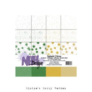 NHH – Paperpad – 15 x 15 cm – Splash Citrus