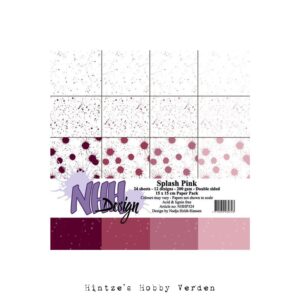 NHH – Paperpad – 15 x 15 cm – Splash Pink