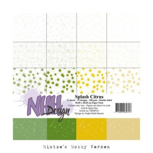 NHH – Paperpad – 30,5 x 30,5 cm – Splash Citrus