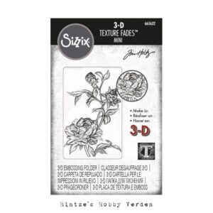SIZZIX/TIM HOLTZ 3D MINI EMBOSSINGFOLDER – Roses