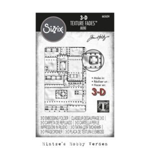 SIZZIX/TIM HOLTZ 3D MINI EMBOSSINGFOLDER – Foundry