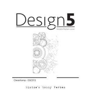 Design5 Stempel – Mixed Media – Gears
