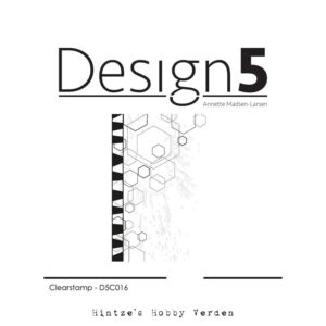 Design5 Stempel – Mixed Media – Hexagon