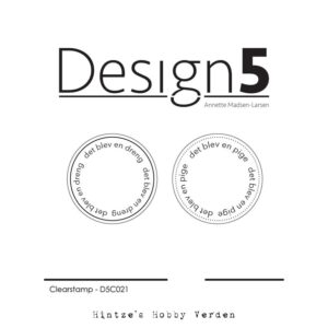 Design5 Stempel – En dreng & en pige