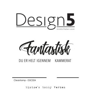 Design5 Stempel – Fantastisk