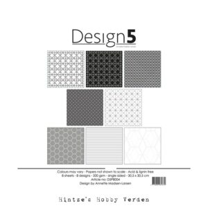 Design5 – Paperpad – 30,5×30,5 cm – Intergalactic Grey