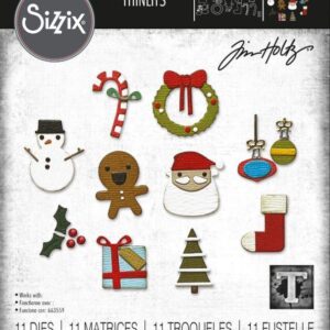 Sizzix/Tim Holtz Die – Christmas Minis