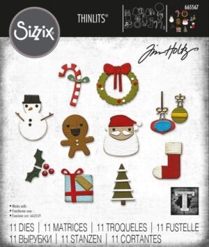 Sizzix/Tim Holtz Die – Christmas Minis