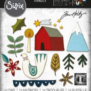 Sizzix/Tim Holtz Die – Funky Nordic