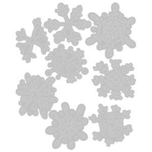 Sizzix/Tim Holtz Die – Scribbly Snowflakes