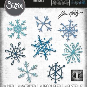 Sizzix/Tim Holtz Die – Scribbly Snowflakes