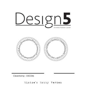 Design5 Stempel – Circles w/Letters & Numbers