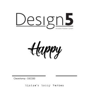 Design5 Stempel – Happy