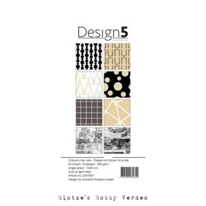 Design5 paperpad – Slimline – Circles Of Saturn