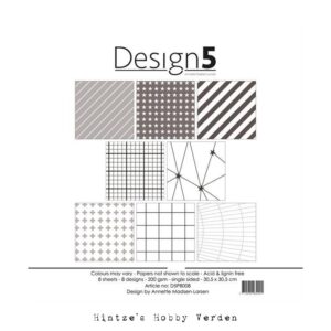 Design5 Paperpad – 30,5×30,5 cm – Grey Chromosphere