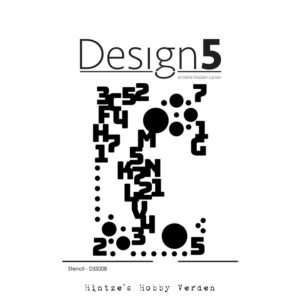 Design5 Stencil – Mixed Media