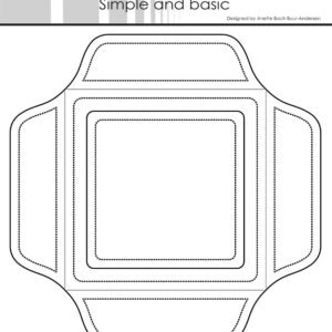 Simple And Basic Die – 10x10cm Envelope