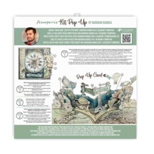 Stamperia Pop Up Kit 12×12 Inch – Voyages Fantastiques Balloon