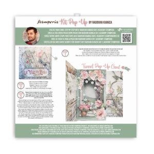 Stamperia Pop Up Kit 12×12 Inch – House of Roses Tunnel