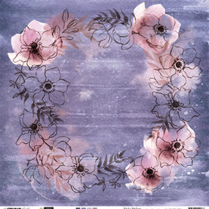 Studio Light Scrapark – 30,5×30,5 – Amethist Moon Flower Collection nr.83