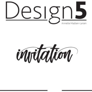 Design5 Stempel – invitation