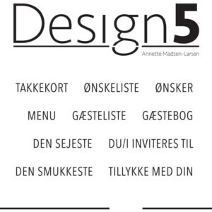 Design5 Stempel – Festtekster