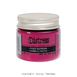 Distress Embossing Glaze – Picked Raspberry