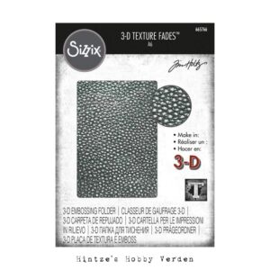 Sizzix/Tim Holtz 3D Embossingfolder – Cracked Leather