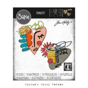 Sizzix/Tim Holtz Die – Abstract Faces