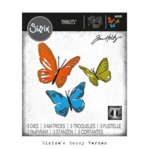 Sizzix/Tim Holtz Die – Brushstroke Butterflies