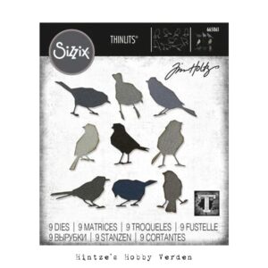 Sizzix/Tim Holtz Die – Silhouette Birds