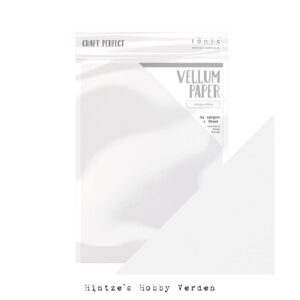 Craft Perfect Vellum Paper – Vintage White