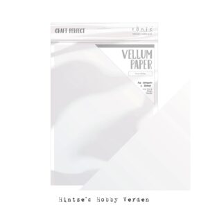 Craft Perfect Vellum Paper – Pure White