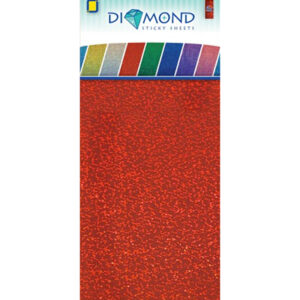 JeJe Diamond Sticky Sheets – Red