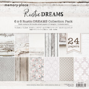 Memory Place 6×6 Inch Paper Pack – Rustic Dreams