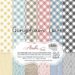 Memory Place 6×6 Inch Paper Pack – Gingham Love