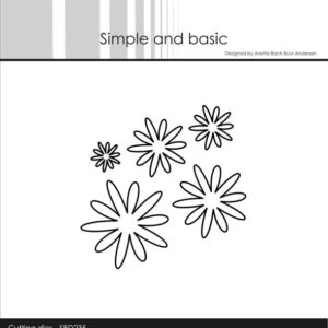 Simple And Basic Die – fantasy Flower #1