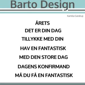 Barto Design Stempel – Årets